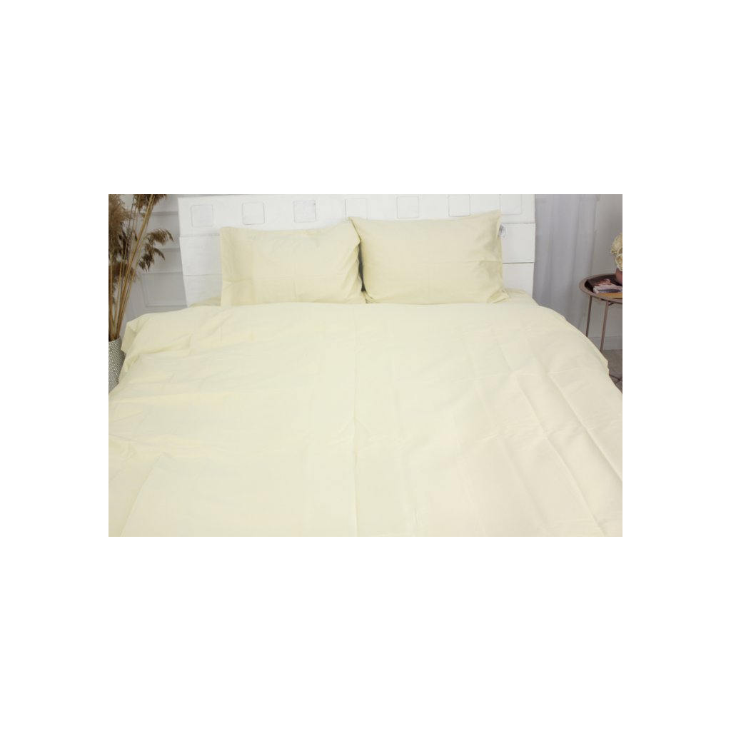 Простирадло MirSon Сатин Premium 0001 Moko White 180х220 см (2200001729667) - зображення 1