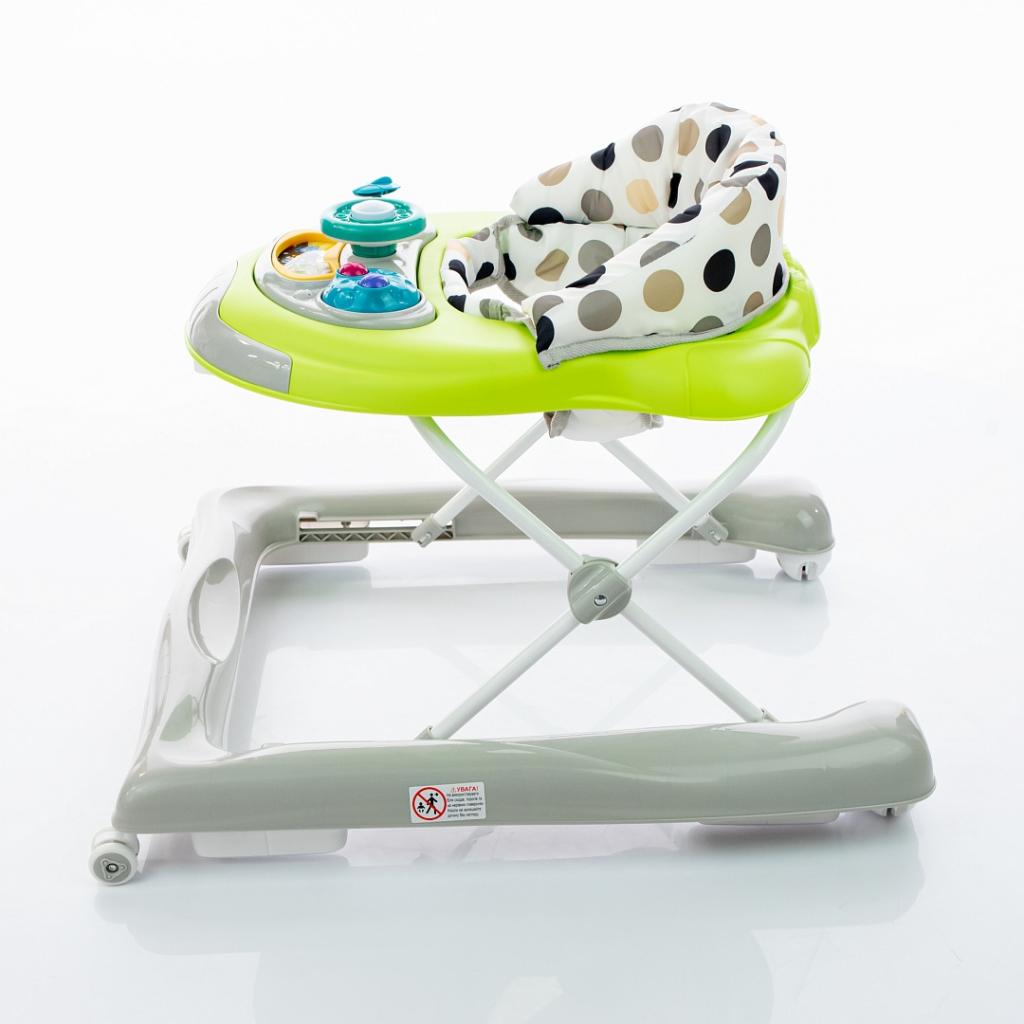 Ходунки BabyHit BG-1526 Funny Grey-Green (73786) - изображение 3