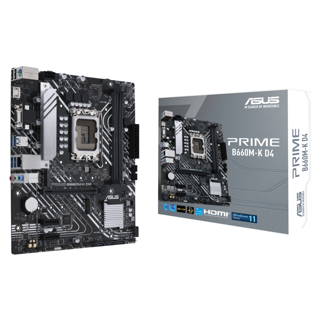 Материнська плата ASUS PRIME B660M-K D4 - зображення 2