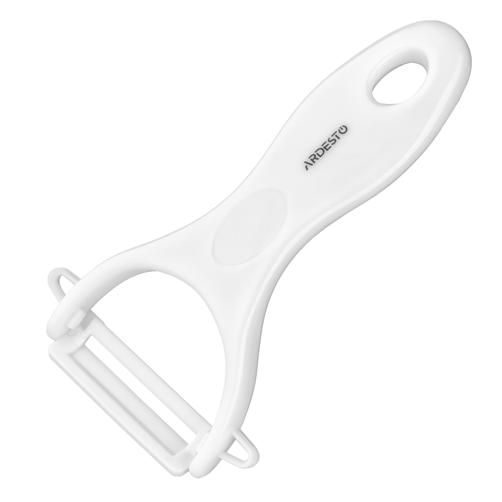 Овочечистка Ardesto Fresh, кераміка, пластик, білий (AR8340W) - зображення 3