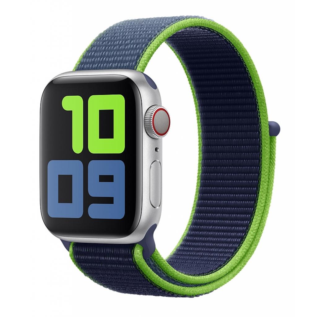 Ремінець до смарт-годинника Apple 40mm Sport Loop Neon Lime (MXMP2ZM/A) - зображення 2