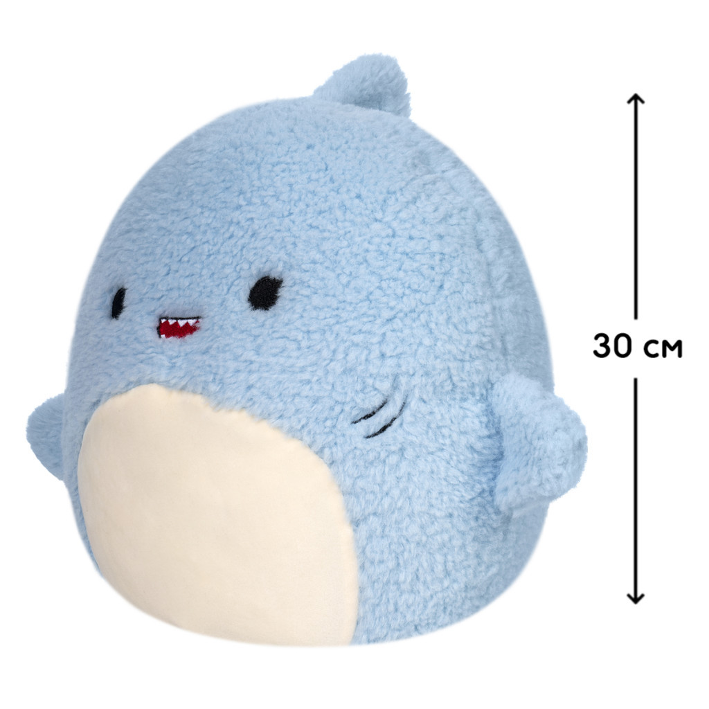 М'яка іграшка Squishmallows Акула Дейві 30 см (SQCR03538) - зображення 2