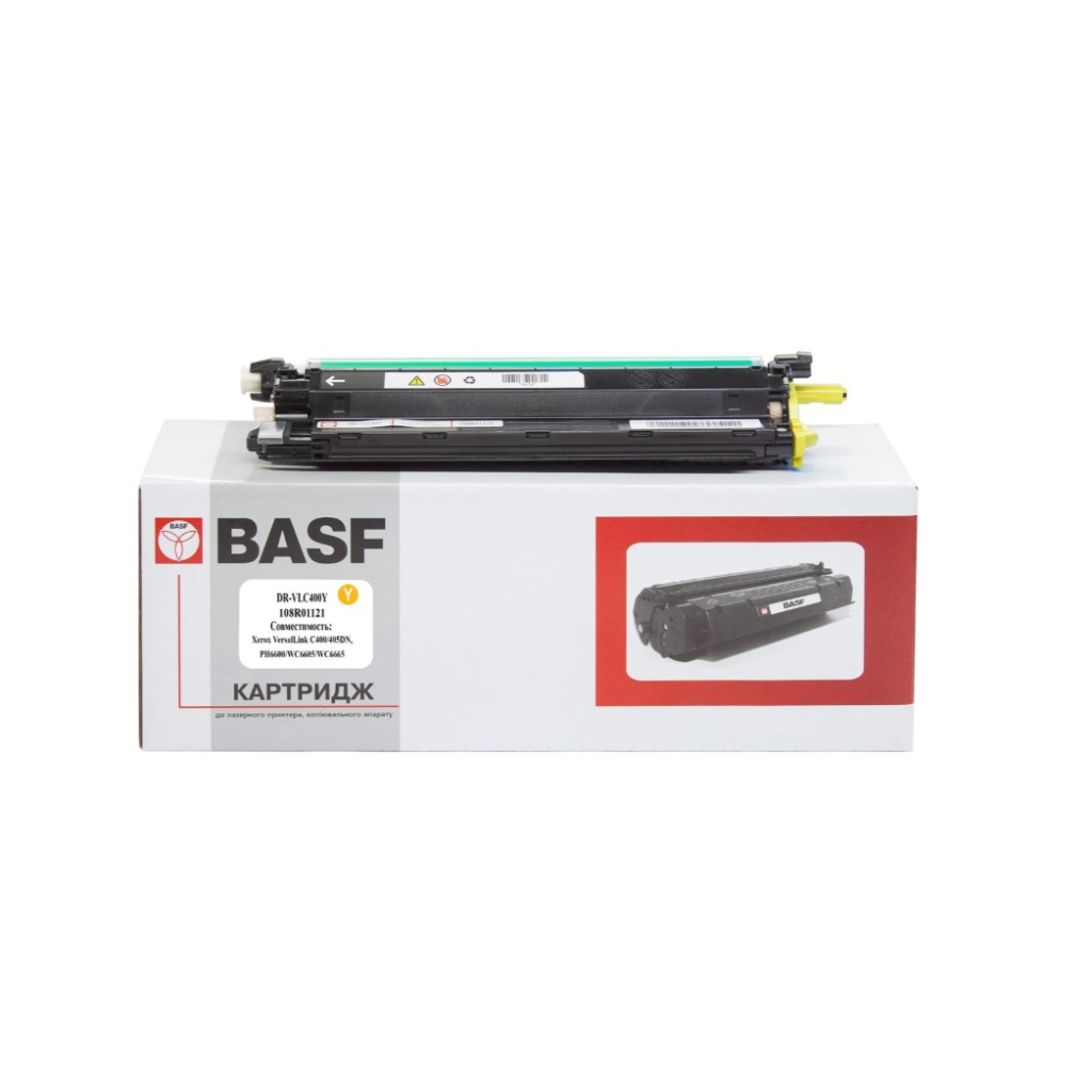 Драм картридж BASF Xerox VL C400/405DN, PH6600/WC6605/WC6665 (DR-VLC400Y) - зображення 1