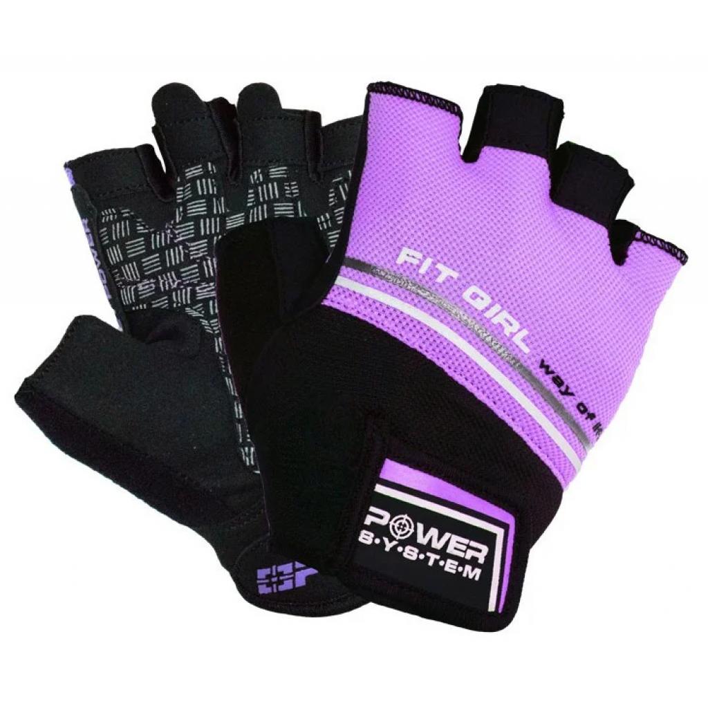 Рукавички для фітнесу Power System Fit Girl Evo PS-2920 XS Purple (PS_2920_XS_Purple) - зображення 1