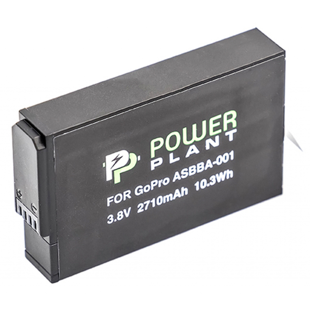 Акумулятор до фото/відео PowerPlant GoPro ASBBA-001 2710mAh (CB970155) - зображення 1