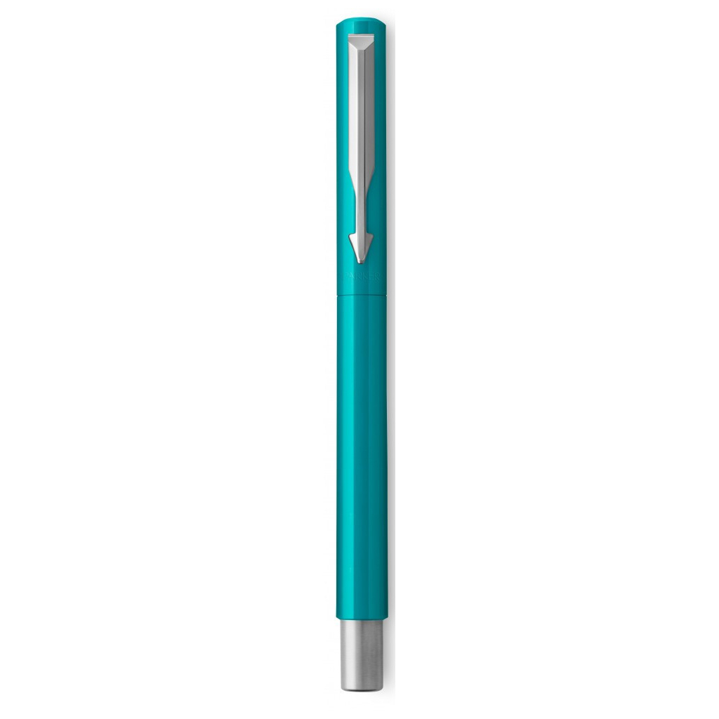 Ручка пір'яна Parker VECTOR 17 Blue-Green FP M Картриджі Parker Quink /5шт. сині змивані блістер (05 616b) - зображення 2
