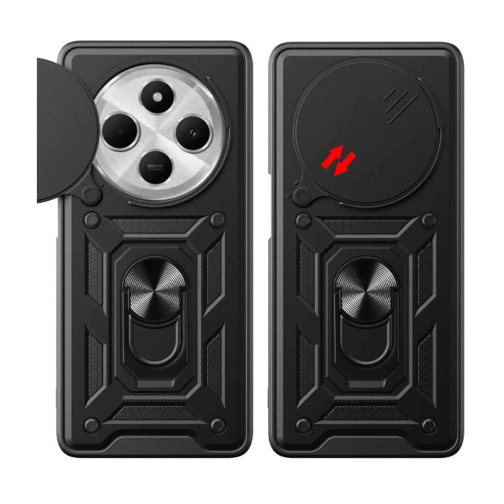 Чохол до мобільного телефона BeCover Military Xiaomi Redmi 14C 4G / Poco C75 Black (712489) - зображення 2