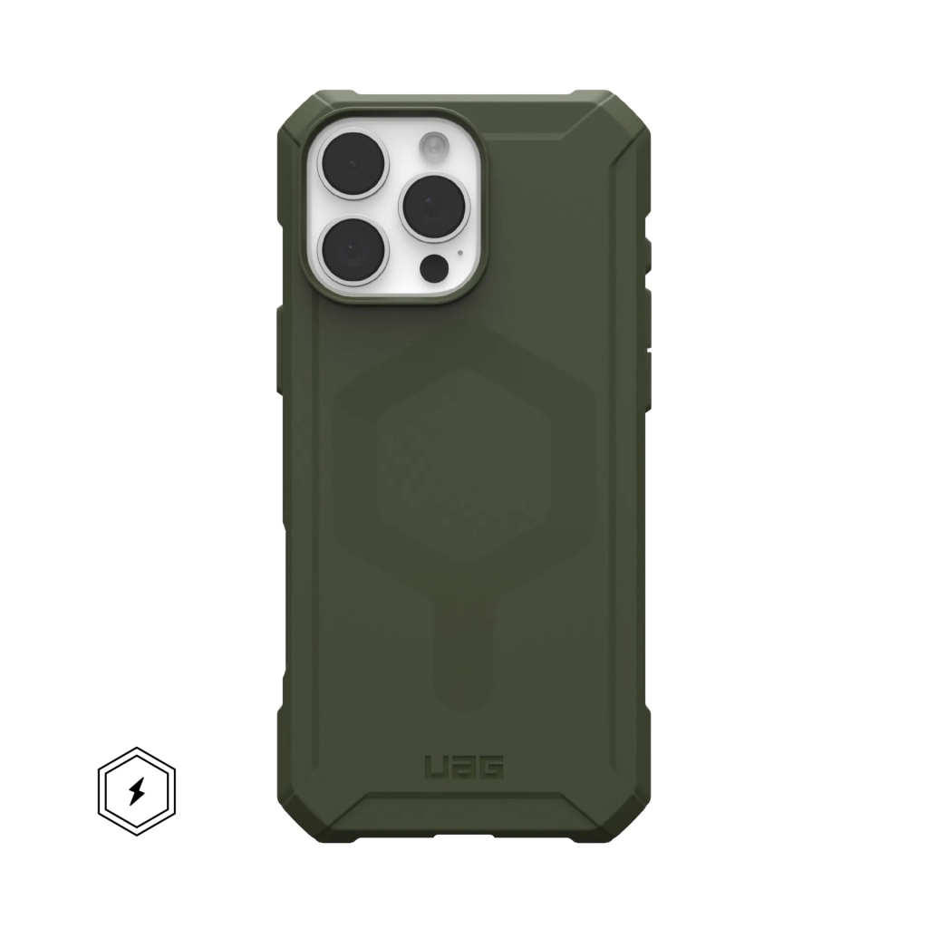 Чохол до мобільного телефона UAG iPhone 16 Pro Max Essential Armor Magsafe Olive Drab (114449117272) - зображення 1
