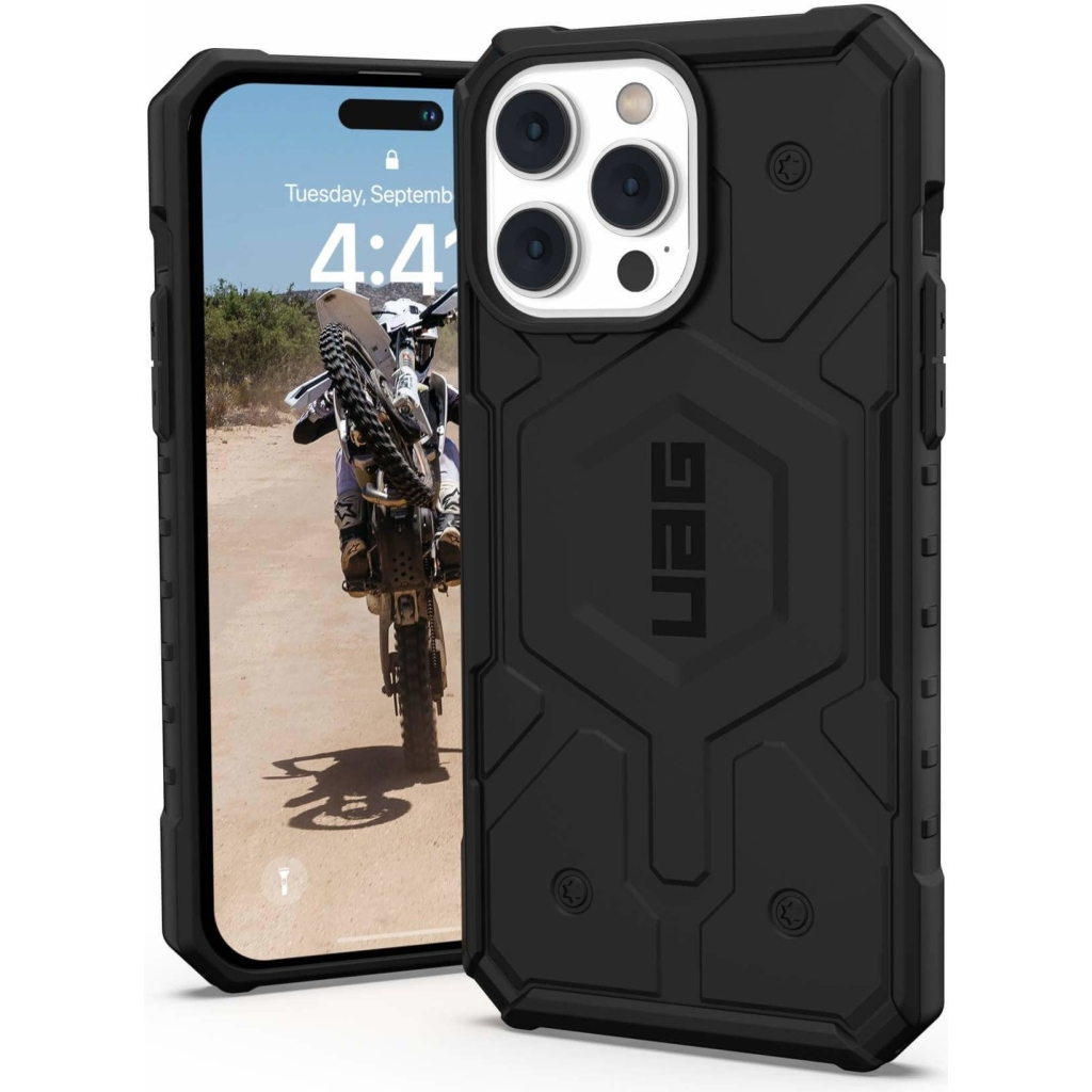 Чохол до мобільного телефона UAG Apple iPhone 14 Pro Max Pathfinder Magsafe, Black (114055114040) - зображення 8