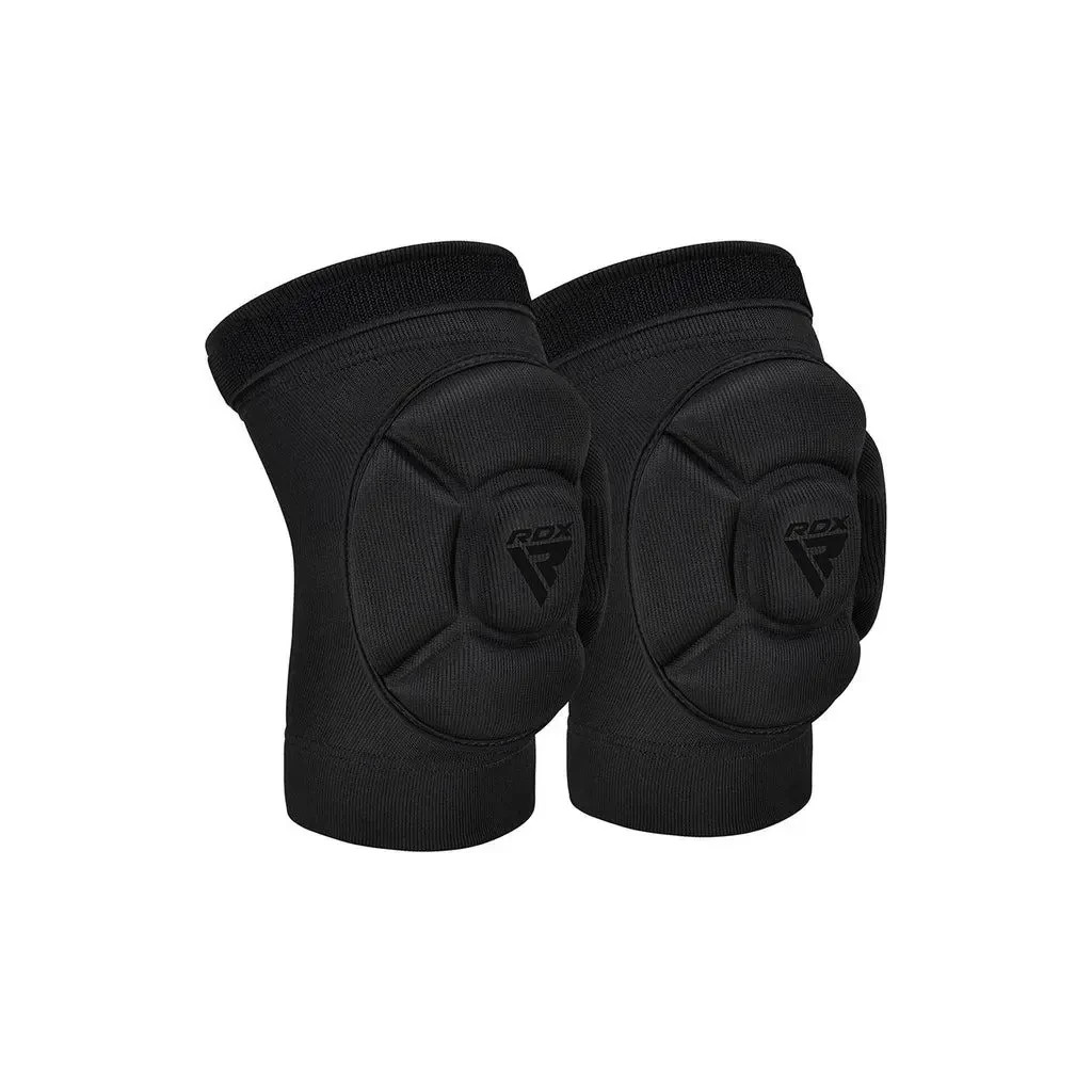 Фіксатор коліна RDX Hosiery Knee Foam K5 Black/Black M (пара) (HYP-K5BB-M) - зображення 1