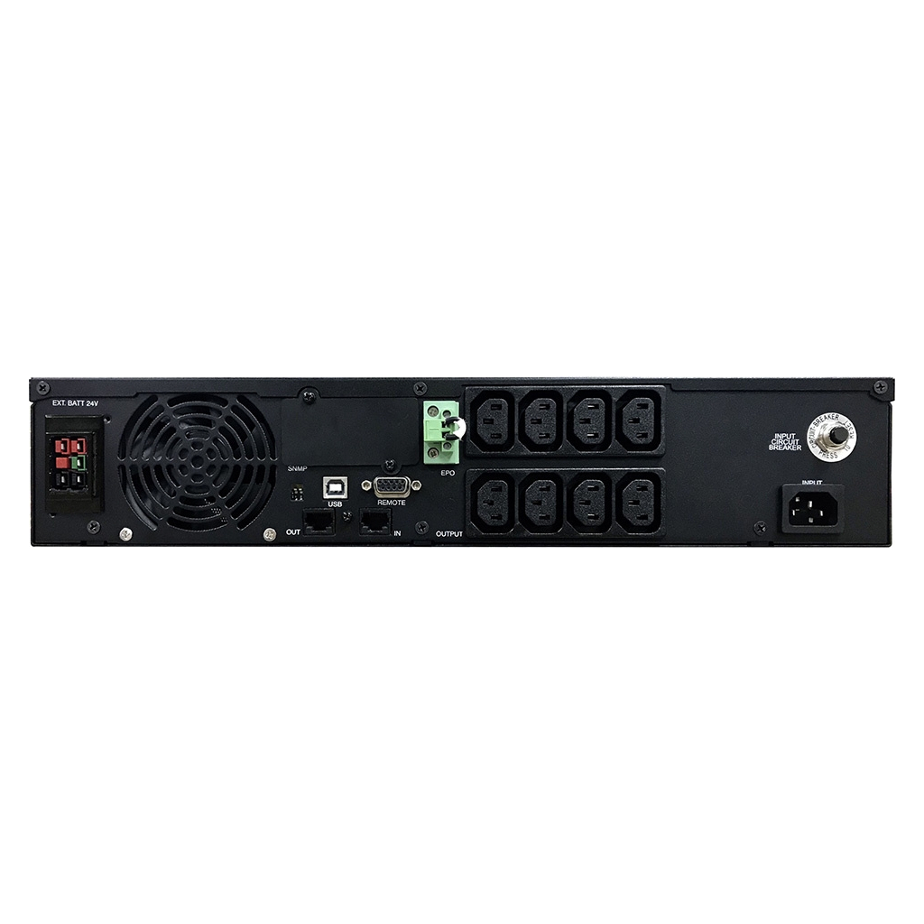Пристрій безперебійного живлення Powercom SRT-2000A - зображення 2