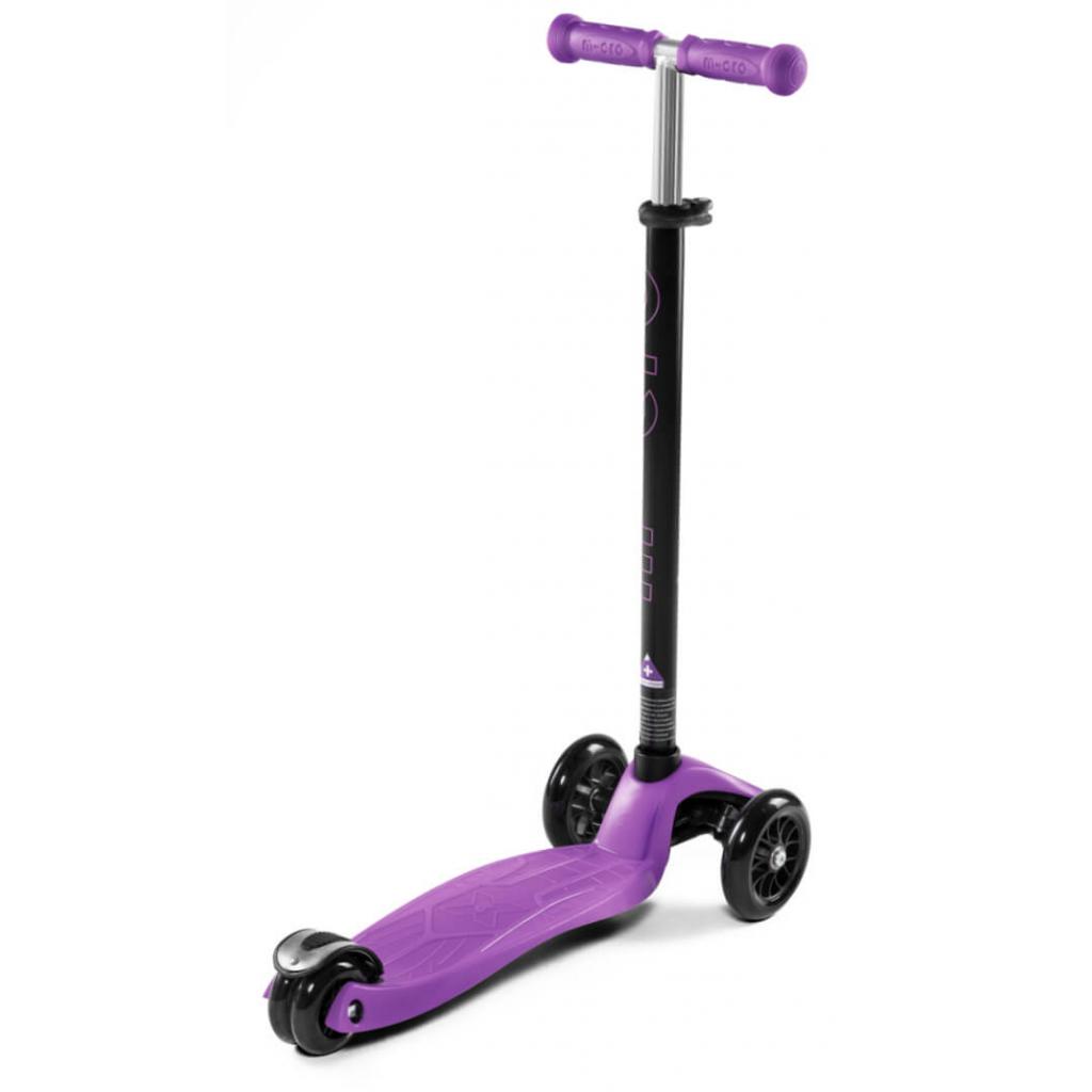 Самокат Micro Maxi Black Purple (MM0019) - зображення 4