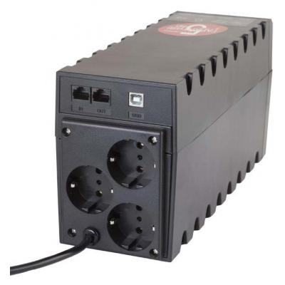 Пристрій безперебійного живлення Powercom RPT-800AP Schuko - зображення 2