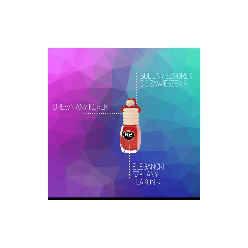 Ароматизатор для автомобіля K2 VINCI VENTO VANILLA 8ML (V457) - зображення 7