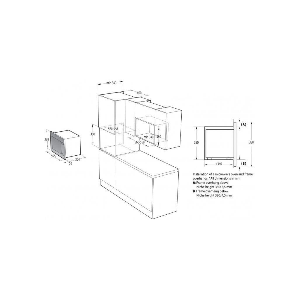 Мікрохвильова піч Gorenje BM201AG1X - изображение 10