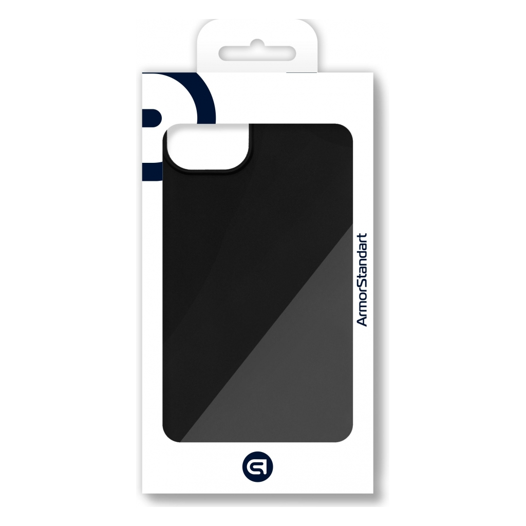 Чохол до мобільного телефона Armorstandart Matte Slim Fit Apple iPhone 15 Plus Black (ARM68242) - зображення 2