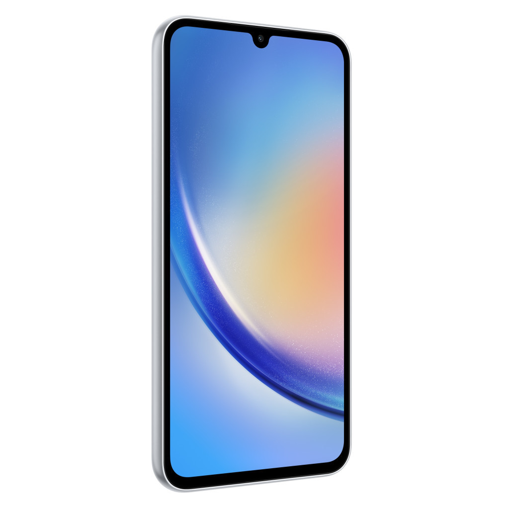 Мобільний телефон Samsung Galaxy A34 5G 8/256Gb Silver (SM-A346EZSESEK) - зображення 3