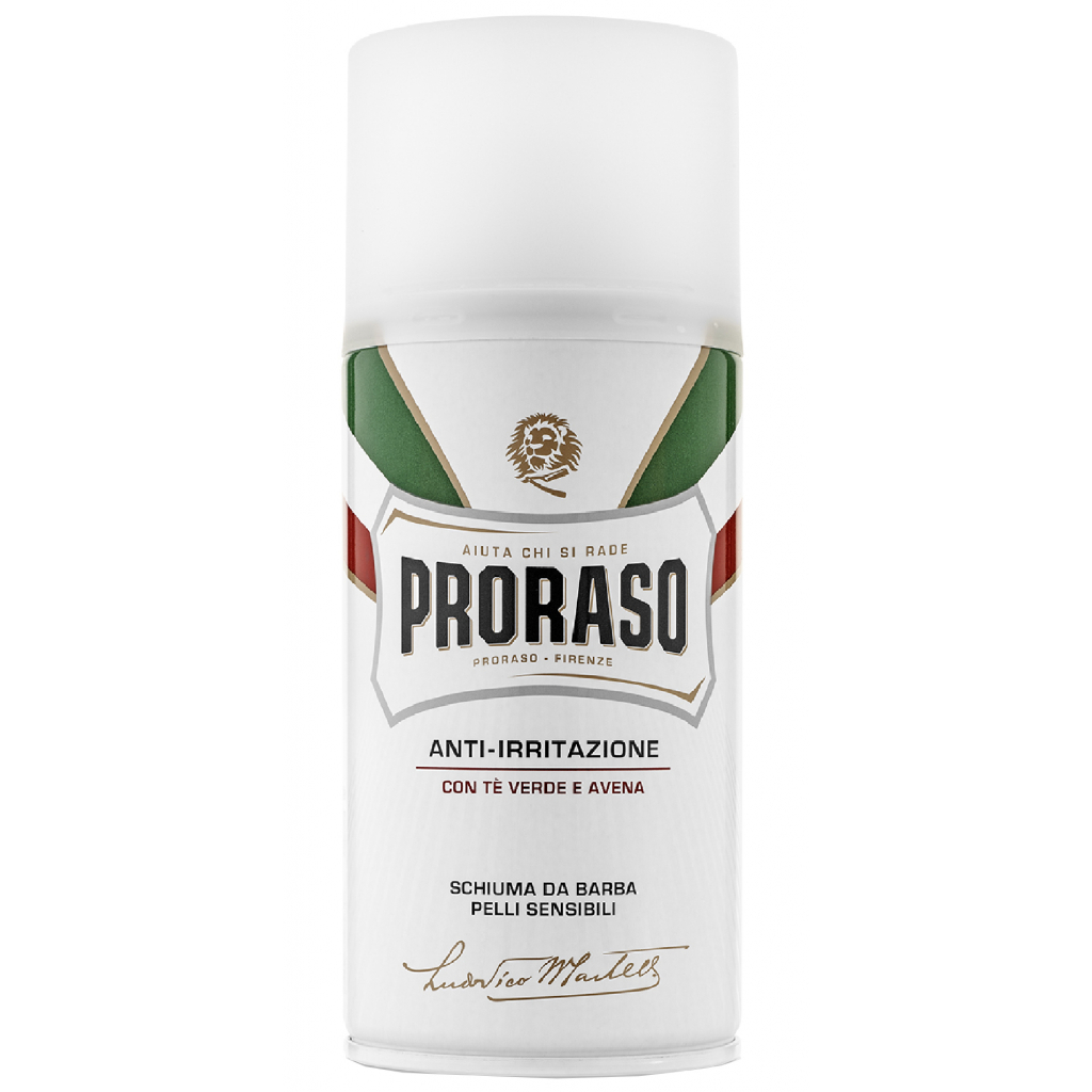 Піна для гоління Proraso з екстрактом Зеленого чаю для чутливої шкіри 300 мл (8004395001941) - зображення 1