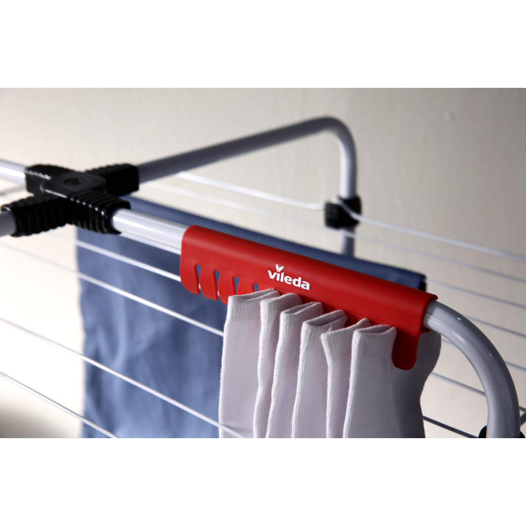 Сушарка для білизни Vileda Mixer 3 Tower Indoor Dryer 30 м (4023103202092) - зображення 5
