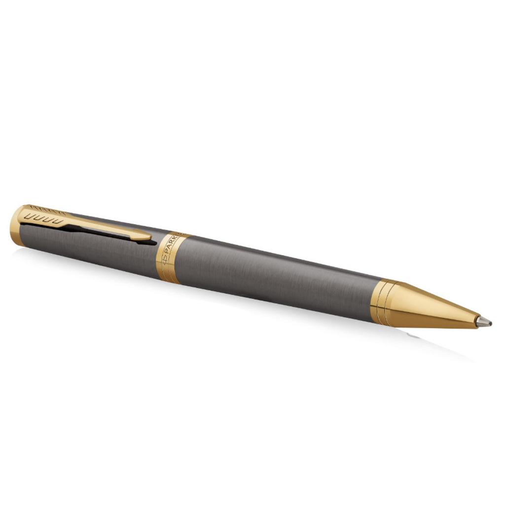 Ручка кулькова Parker INGENUITY Grey Lacquer GT BP (60 432) - зображення 2