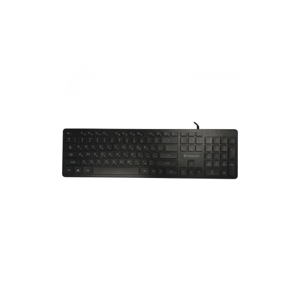 Клавіатура Defender Balance LQ LED USB UA Black (450790) - зображення 1