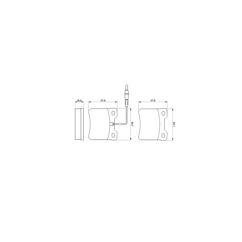 Гальмівні колодки Bosch 0 986 494 000 - зображення 4
