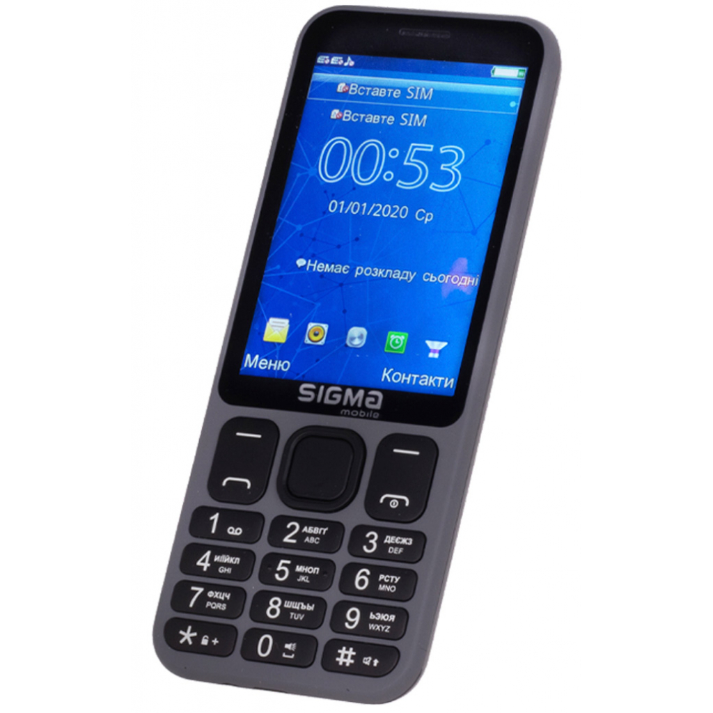Мобільний телефон Sigma X-style 351 LIDER Grey (4827798121955) - зображення 3