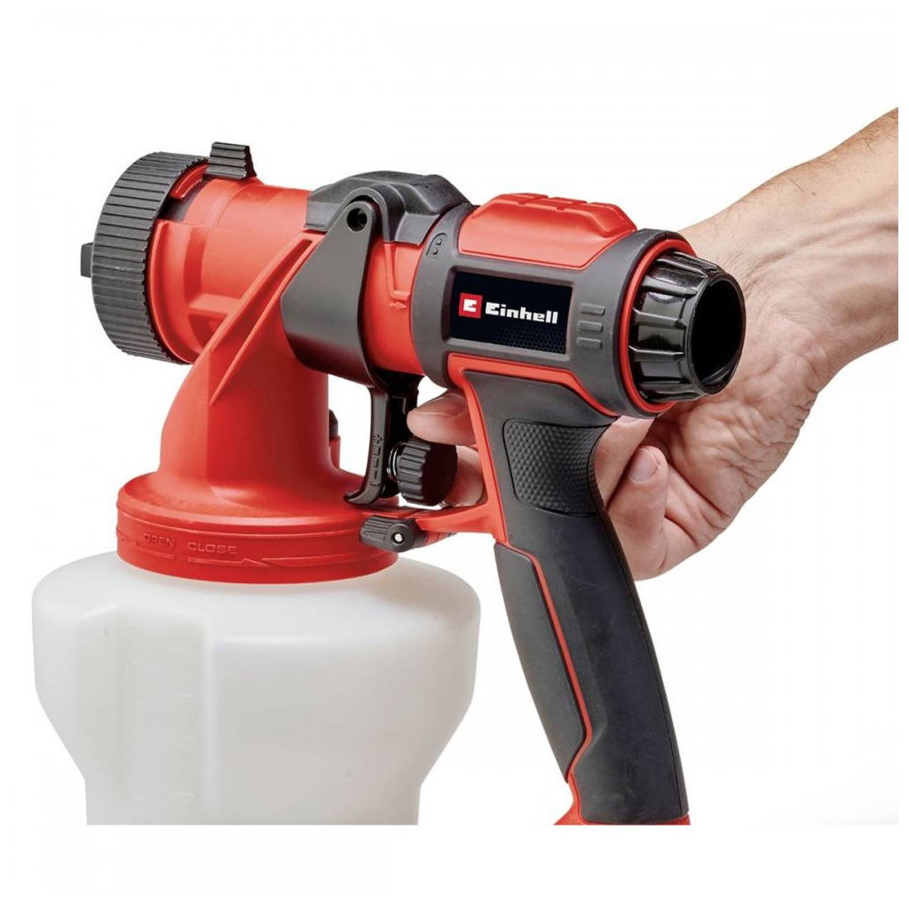Фарбопульт Einhell TE-SY 18/90 Li - Solo, 18V, 1000мл/хв, 1200мл (без АКБ та ЗП) (4260040) - зображення 4