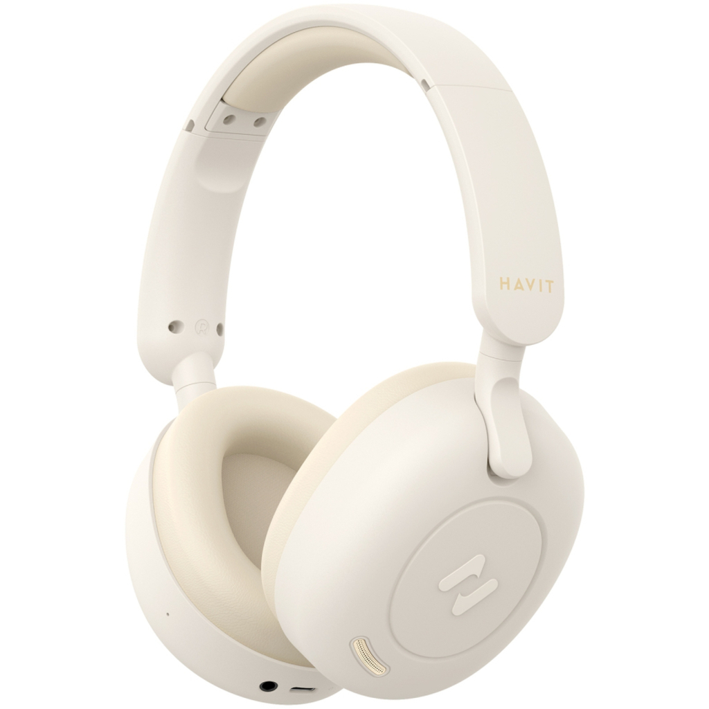 Навушники Havit HV-H655BT ANC Beige (6939119087425) - зображення 1