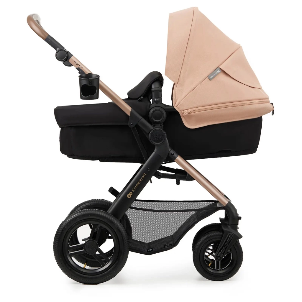 Коляска Kinderkraft 3 в 1 Moov 2 Air Sand Beige (KSMOOV02BEG0000) (5902533925773) - зображення 5