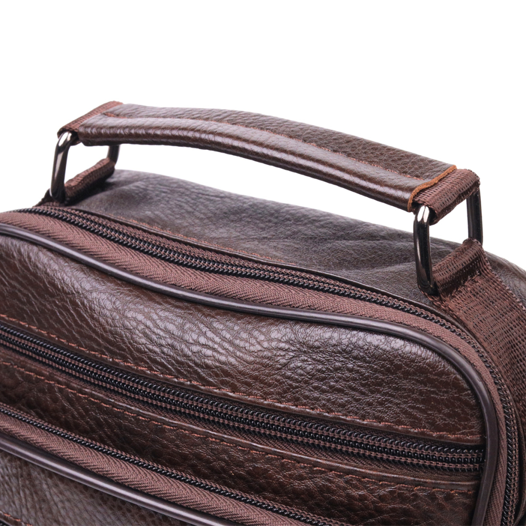 Сумка Vintage Шкіряна Коричнева (21272) - зображення 6