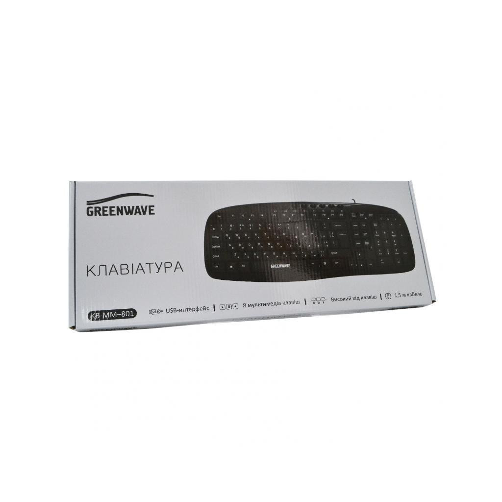 Клавіатура Greenwave KB-MM-801 black (R0015248) - зображення 6