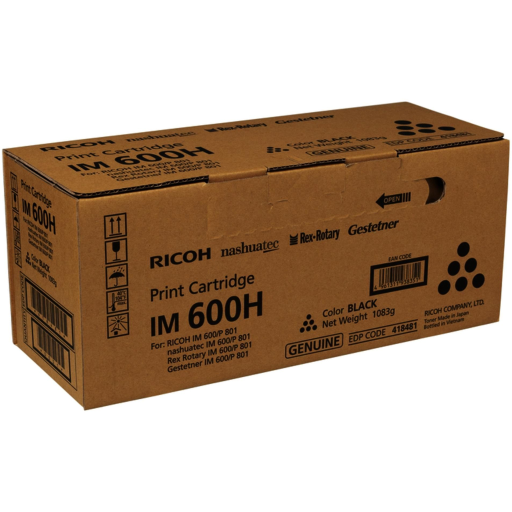 Тонер-картридж Ricoh IM 600 XL black (418481) - зображення 1