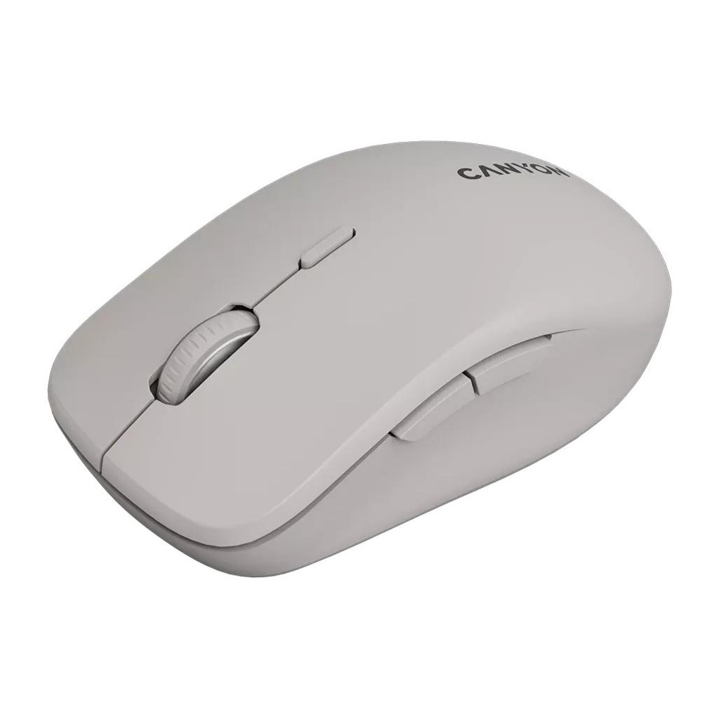 Мишка Canyon MW-12 Wireless/Bluetooth Grey (CNS-CMSW12DG) - зображення 5