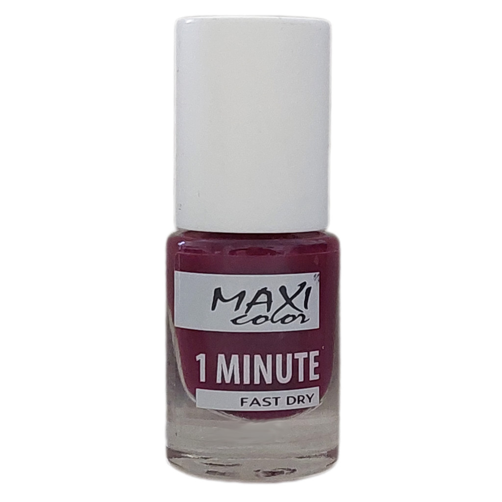 Лак для нігтів Maxi Color 1 Minute Fast Dry 041 (4823082004508) - зображення 1