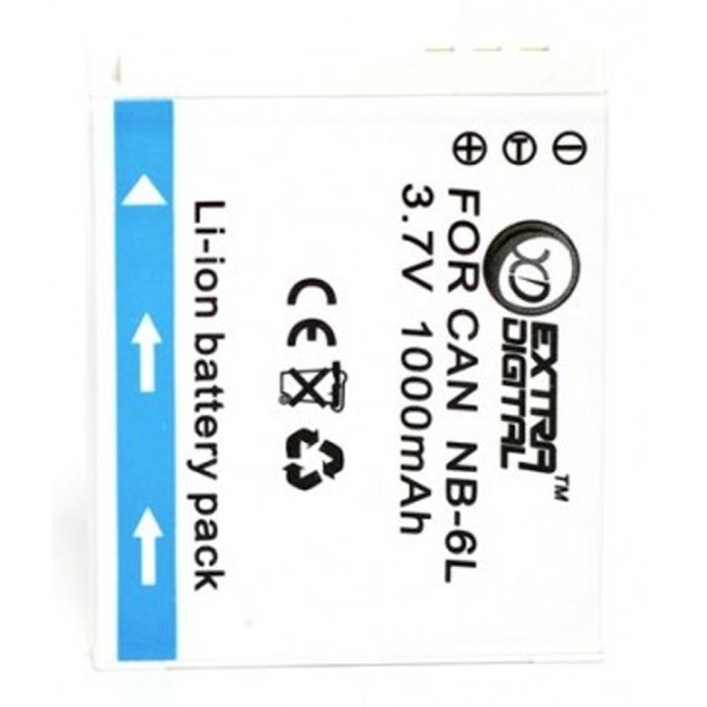 Акумулятор до фото/відео Extradigital Canon NB-6L (BDC2444) - изображение 1