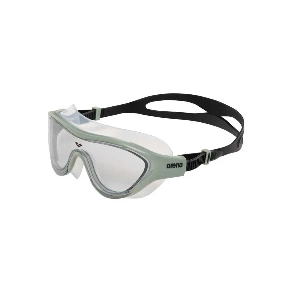 Окуляри для плавання Arena The One Mask 003148-106 сірий, чорний Уні OSFM (3468336834497) - зображення 1