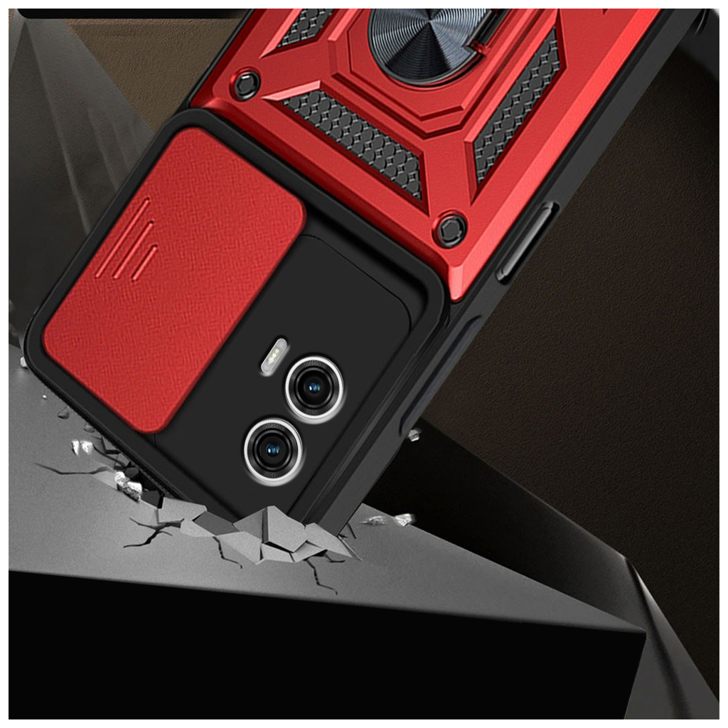 Чохол до мобільного телефона BeCover Military Motorola Moto G24/G24 Power Red (710725) - зображення 4