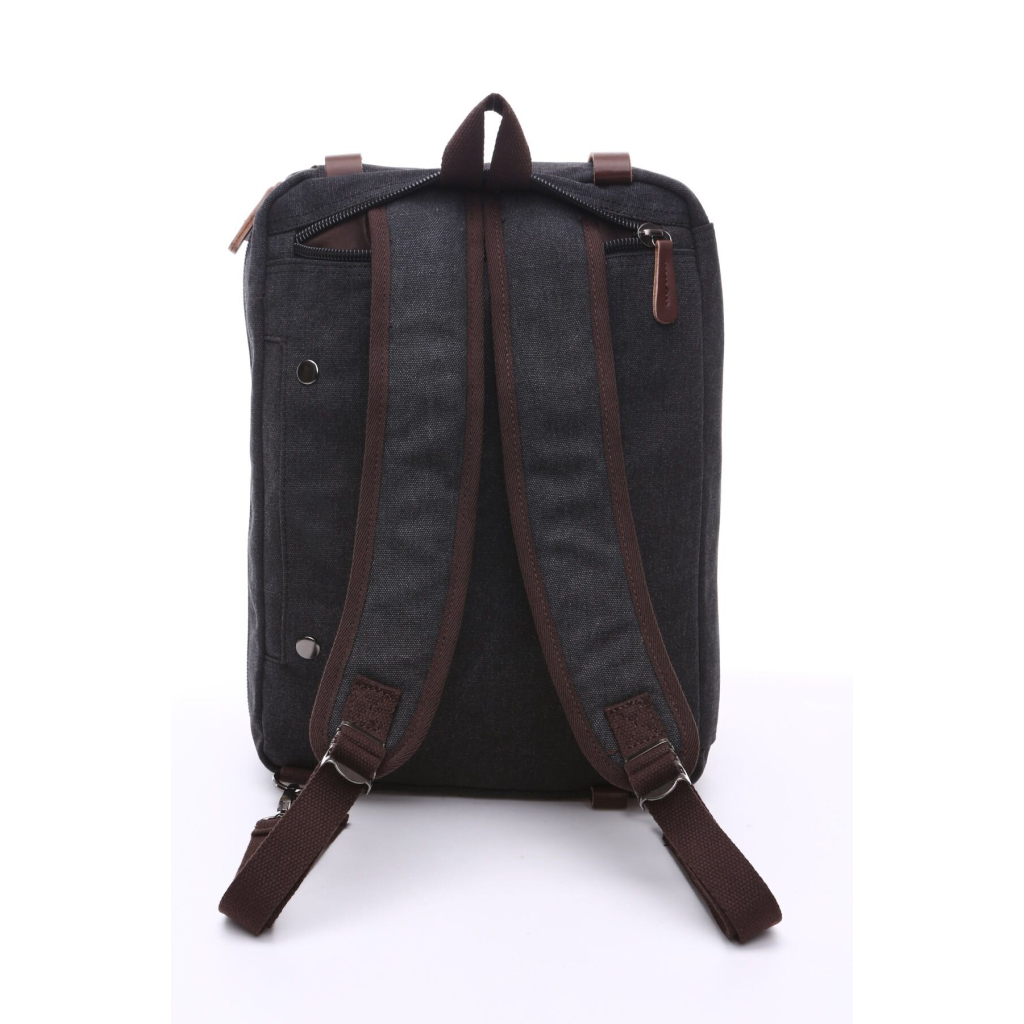 Сумка Vintage Трансофрмер текстильна Чорна (20078) - зображення 9