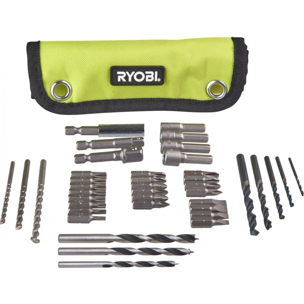 Набір свердл і біт Ryobi RAK40RM 40шт, чохол (5132002264) - picture 2