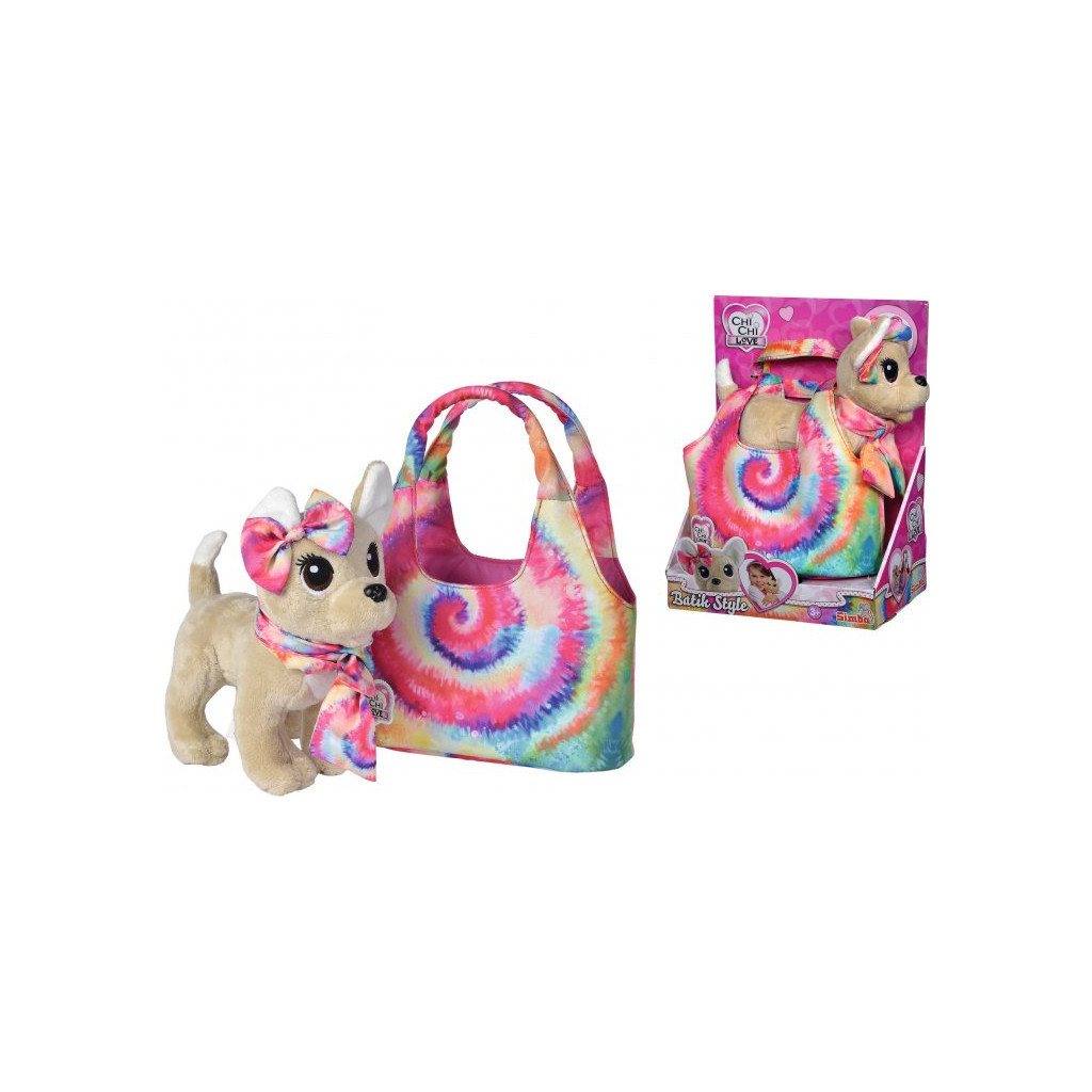 М'яка іграшка Chi Chi Love Собачка Чихуахуа Фешн Батік із сумочкою 20 см (5890008) - зображення 5