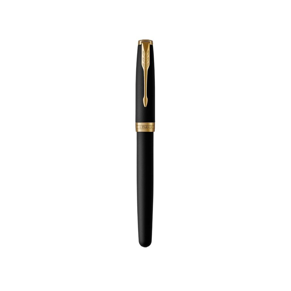 Ручка пір'яна Parker SONNET 17 Matte Black Lacquer GT FP F (84 811) - зображення 2