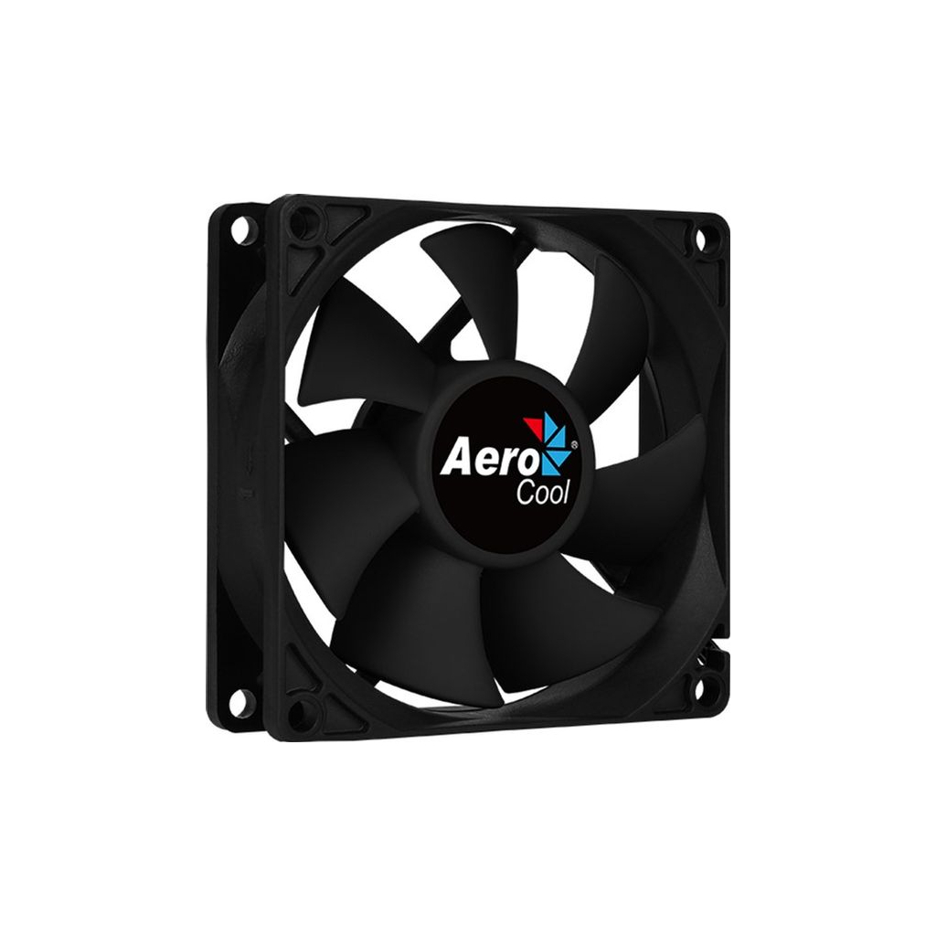 Кулер до корпусу AeroCool Force 8 Black (ACF1-FC00110.11) - зображення 2