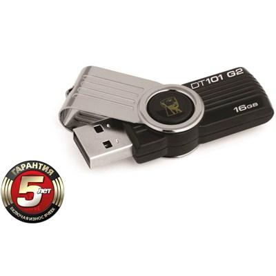 USB флеш накопичувач Kingston 16Gb DataTraveler 101 G2 (DT101G2/16GB) - зображення 2