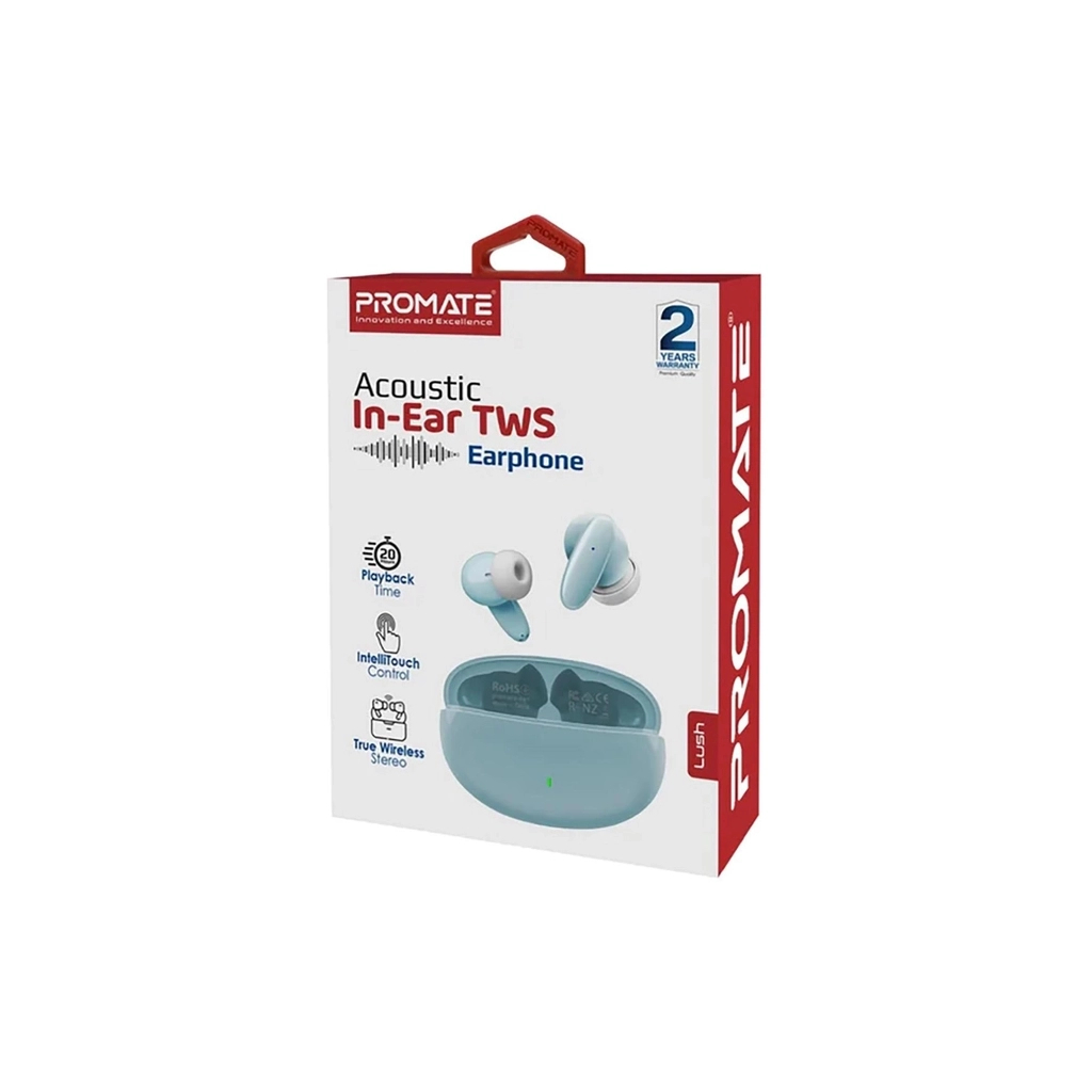 Навушники Promate Lush Blue (lush.blue) - зображення 2