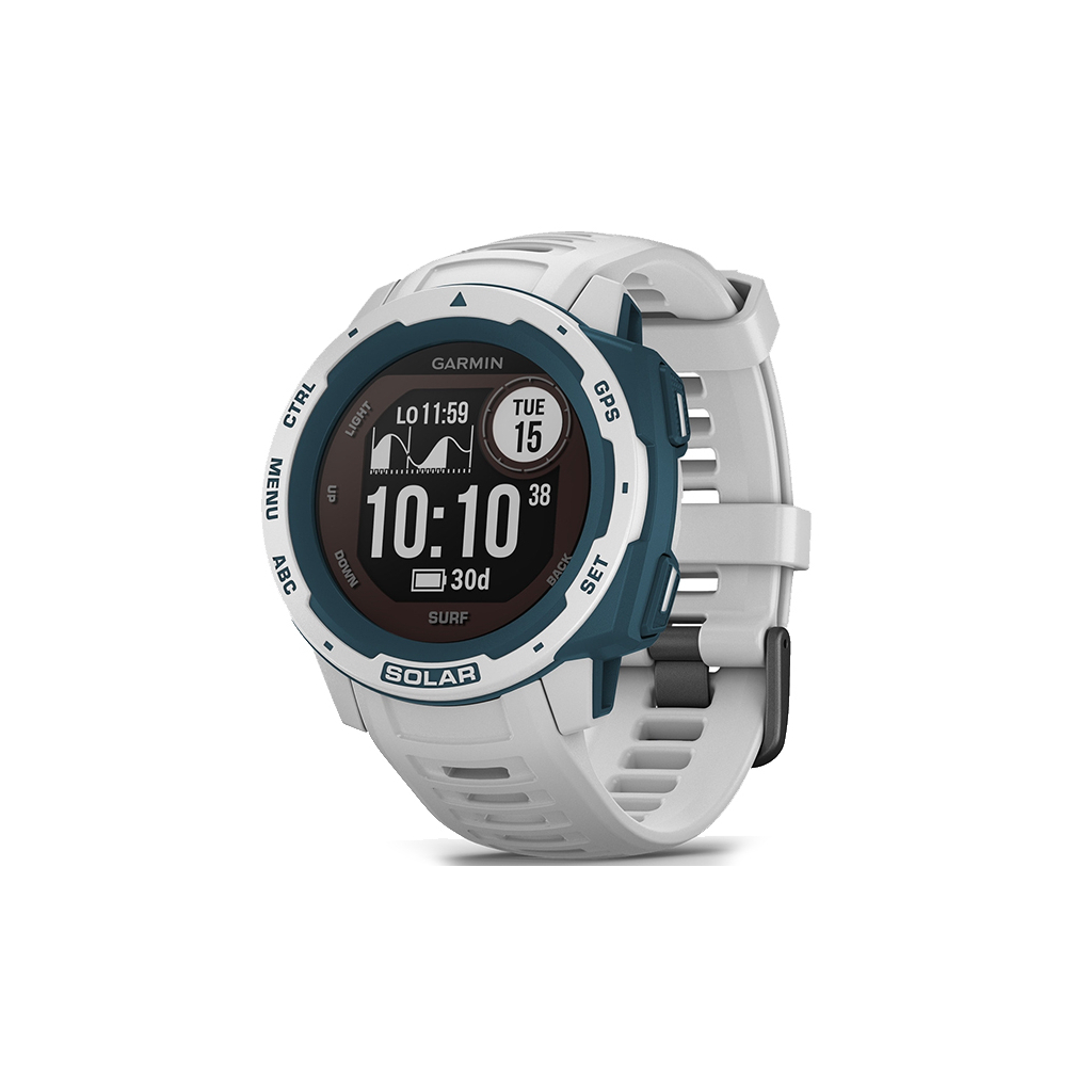 Смарт-годинник Garmin Instinct Solar, Surf Edition, Cloudbreak (010-02293-08) - зображення 1