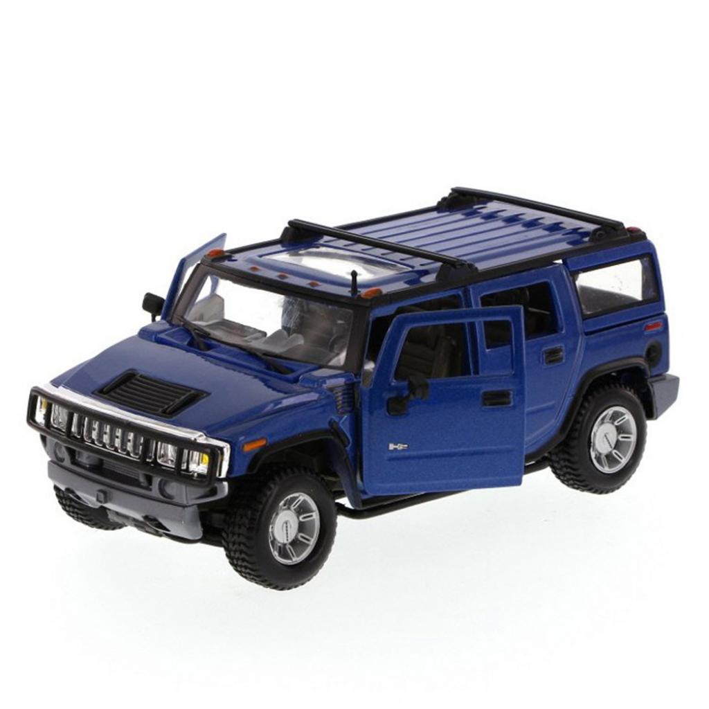 Машина Maisto Hummer H2 SUV 2003 (1:27) синій (31231 blue) - зображення 4