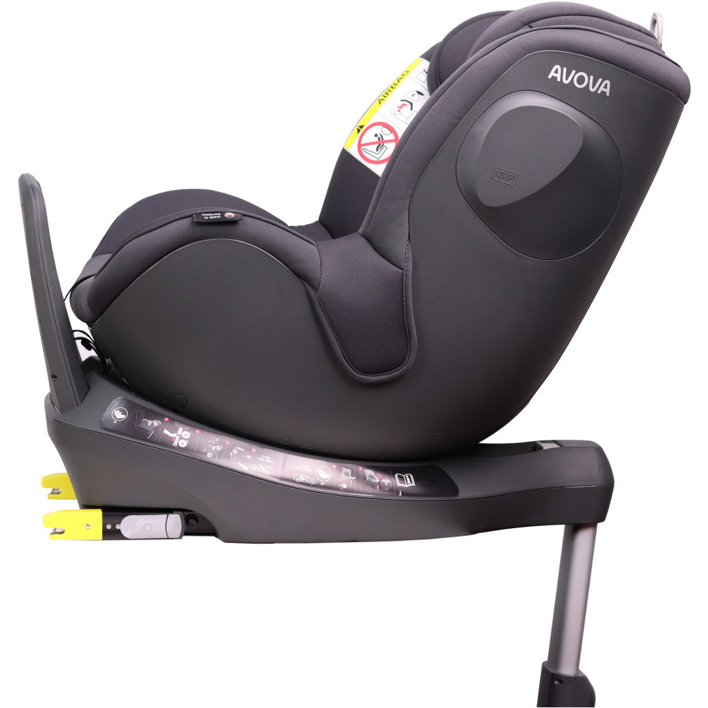 Автокрісло Avova Sperber-Fix i-Size 0-1 Koala Grey (4260621465046) - зображення 7