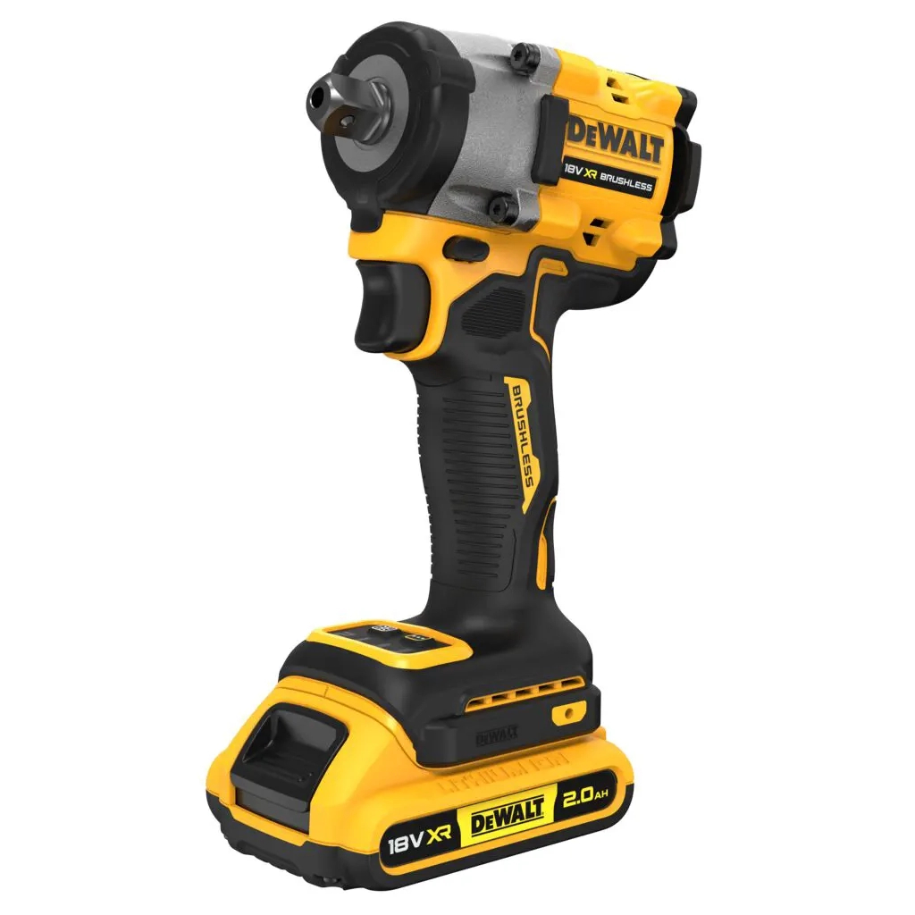 Гайковерт DeWALT 18 В XR Li-lon, 406 Нм, 2 Ah, 2 АКБ, ЗП, TSTAK (DCF922D2T) - зображення 1