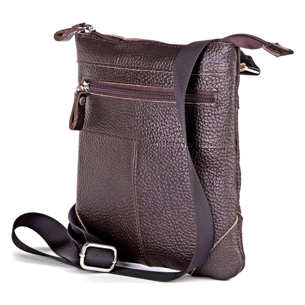 Сумка Shvigel З натуральної шкіри Коричнева (11014) - зображення 1